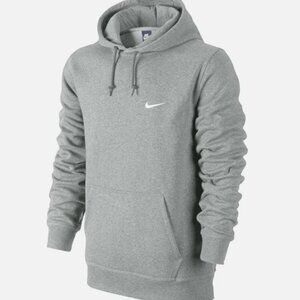 Nike Men's Sportswear Club Pullover Hoodie CJ1611-063 Gray Size L